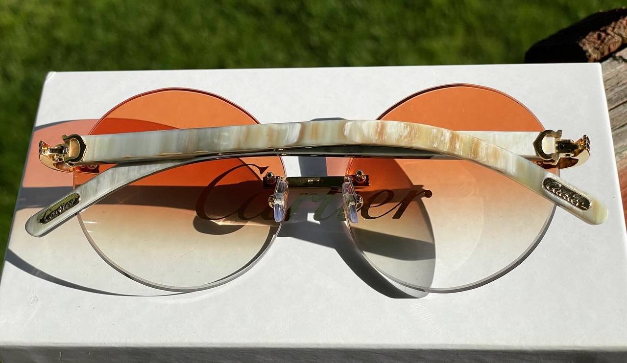 AUTHENTIC CARTIER CT0286O 003 - [MIXED HORN] CUSTOM 015 | shabowhita